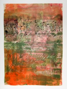 Je t'écris 1 - 50 x 70 cm - 2011