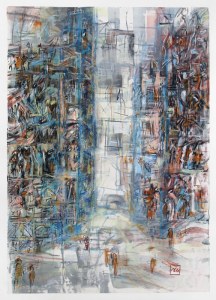 Chez eux – 50 x 70 cm - 2014